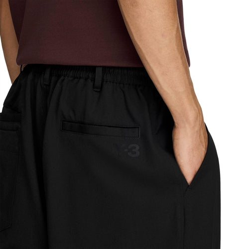 Pantaloni Y-3 Wool Straight Leg