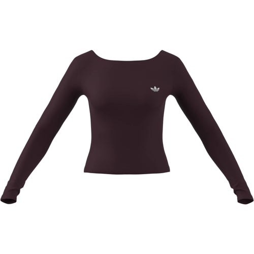 Bluza adidas Originals Essentials Velour Scooped Back Ls