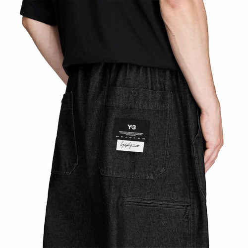 Pantaloni Y-3 Denim Wide