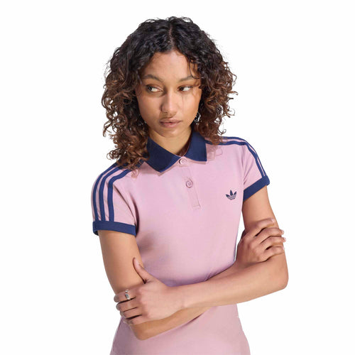 Tricou polo adidas Originals 3 Stripes
