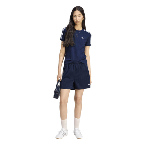 Tricou adidas Originals Pinstripe Short Sleeve Slim