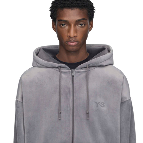 Hanorac Y-3 Velvet Corduroy Zip Hoodie