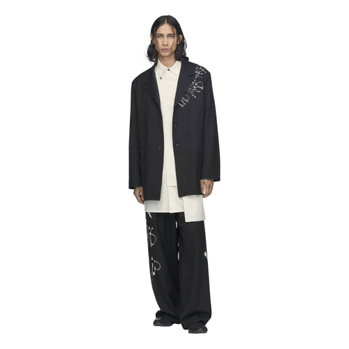 Jacheta Y-3 Chito City Graphic Wool Blazer