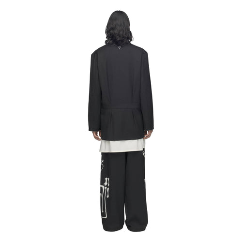 Jacheta Y-3 Chito City Graphic Wool Blazer