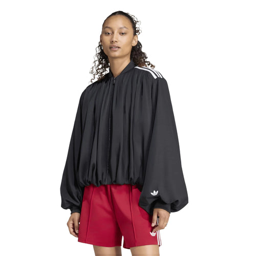 Jacheta adidas Originals Satin Pleated