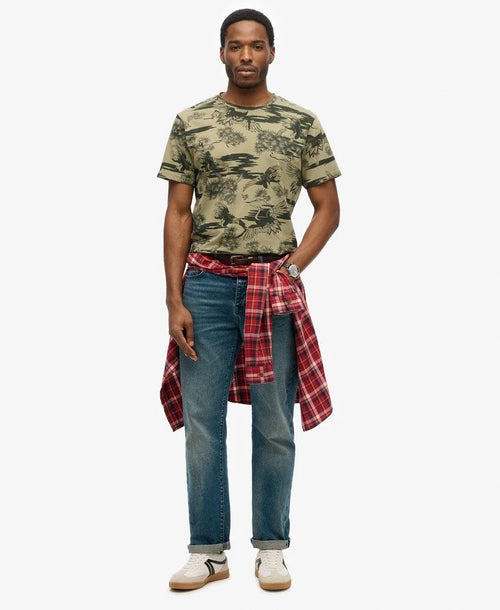Tricou Superdry Classic Essential Relaxed Printed