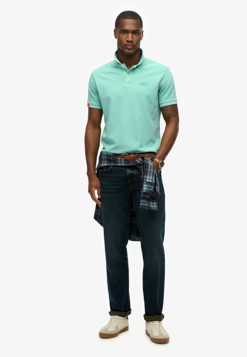 Tricou polo Superdry Vint Destroy Polo