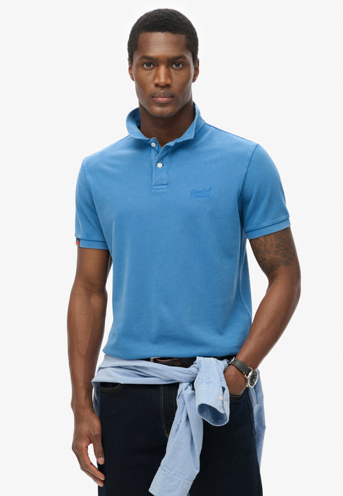 Tricou polo Superdry Vint Destroy Polo