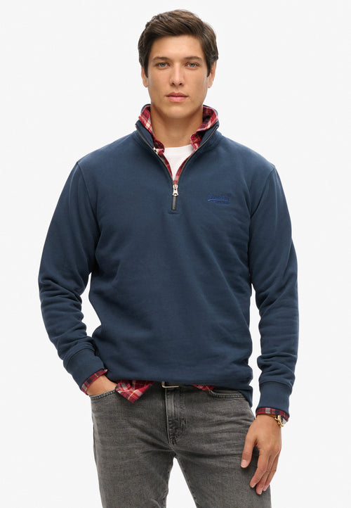 Bluza sport Superdry Essential Logo Half Zip