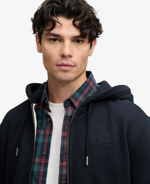 Hanorac Superdry Essential Logo Zip Hoodie Hb