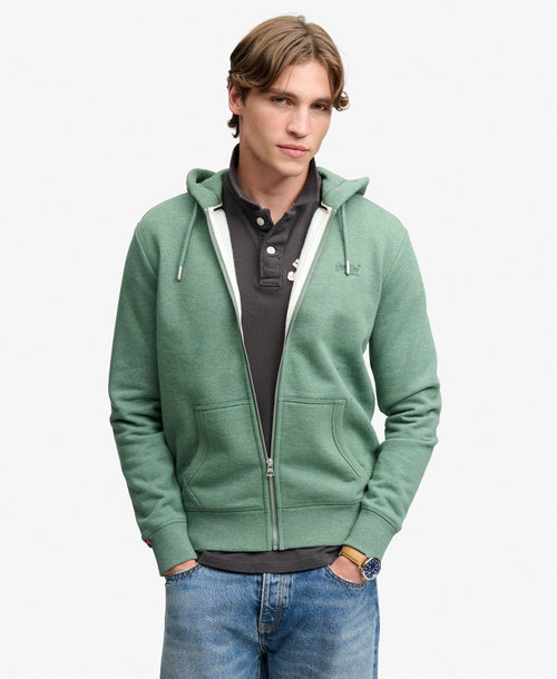 Hanorac Superdry Essential Logo Zip Hoodie Hb