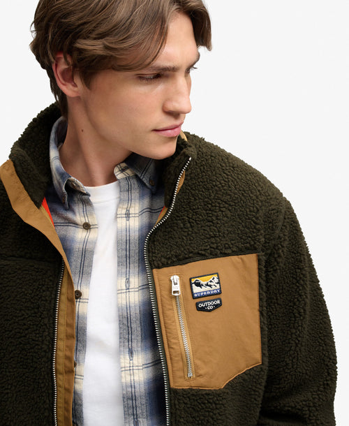 Jacheta Superdry Mountain Full Zip Fleece