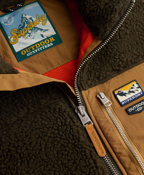 Jacheta Superdry Mountain Full Zip Fleece