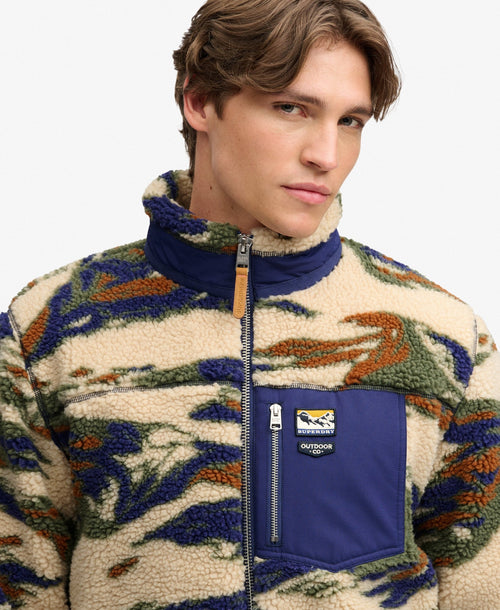 Jacheta Superdry Terrain Fleece Zip Thru