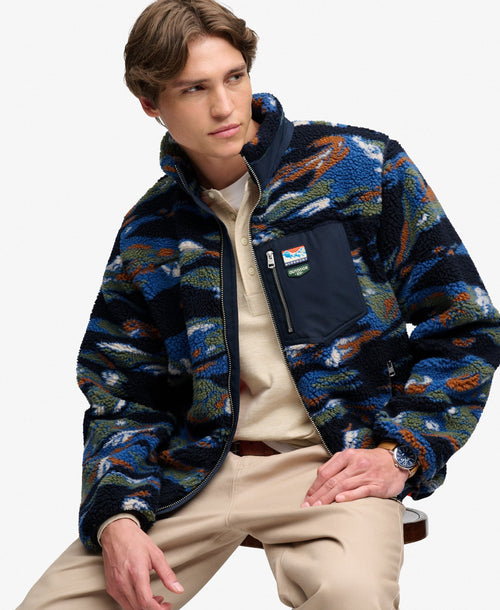Jacheta Superdry Terrain Fleece Zip Thru