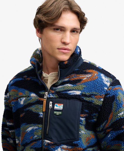Jacheta Superdry Terrain Fleece Zip Thru