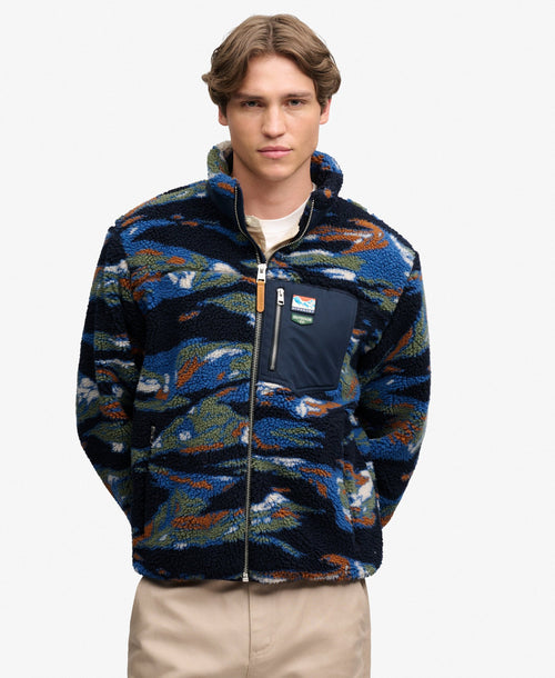 Jacheta Superdry Terrain Fleece Zip Thru