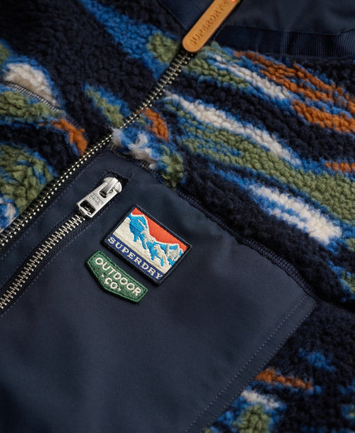 Jacheta Superdry Terrain Fleece Zip Thru