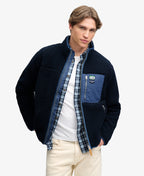 Jacheta Superdry Vintage Retro Full Zip Fleece