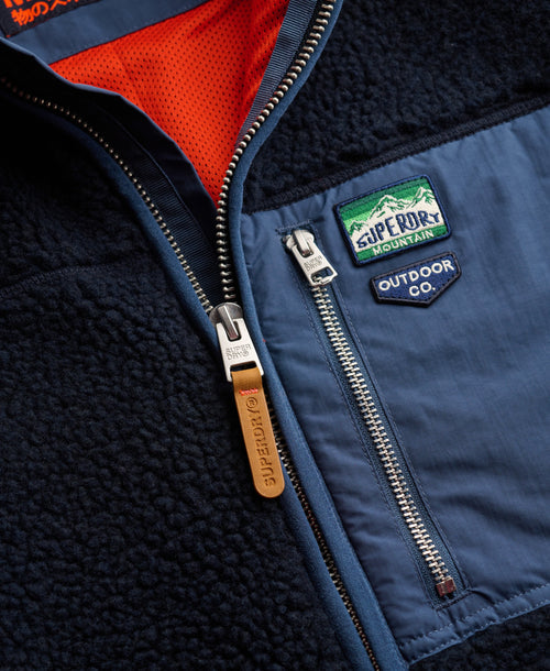 Jacheta Superdry Vintage Retro Full Zip Fleece