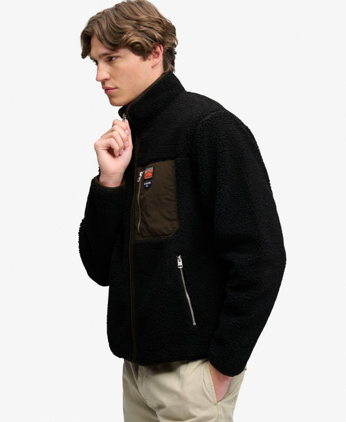 Jacheta Superdry Vintage Retro Full Zip Fleece