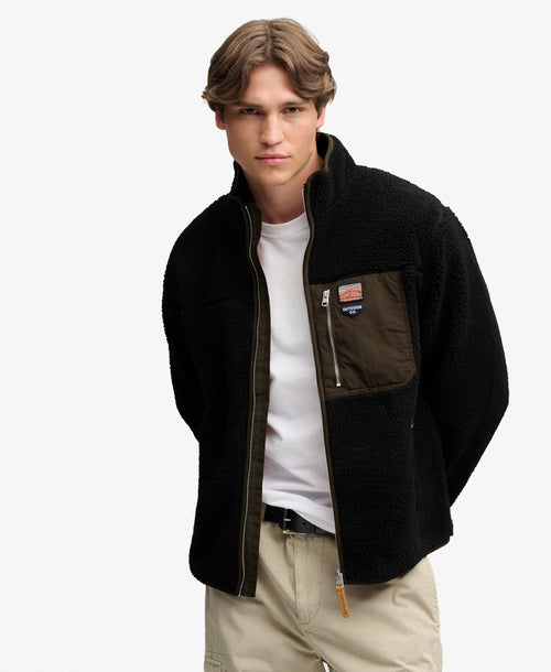 Jacheta Superdry Vintage Retro Full Zip Fleece