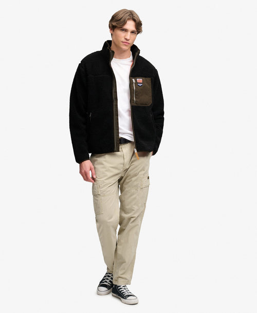 Jacheta Superdry Vintage Retro Full Zip Fleece