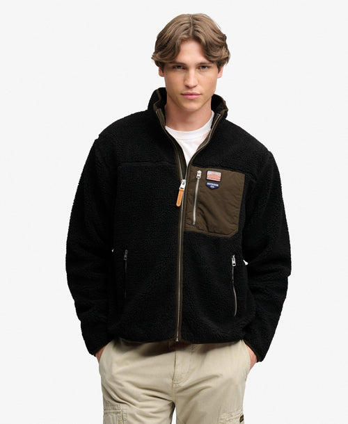 Jacheta Superdry Vintage Retro Full Zip Fleece