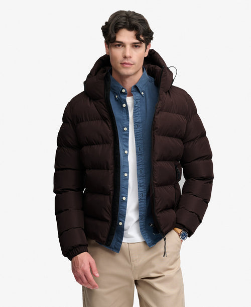 Jacheta Superdry Hooded Sports Puffer