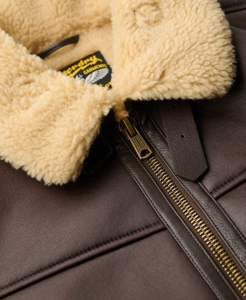 Jacheta Superdry Faux Shearling Aviator