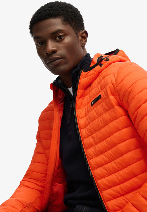 Jacheta down Superdry Hooded Fuji Lite