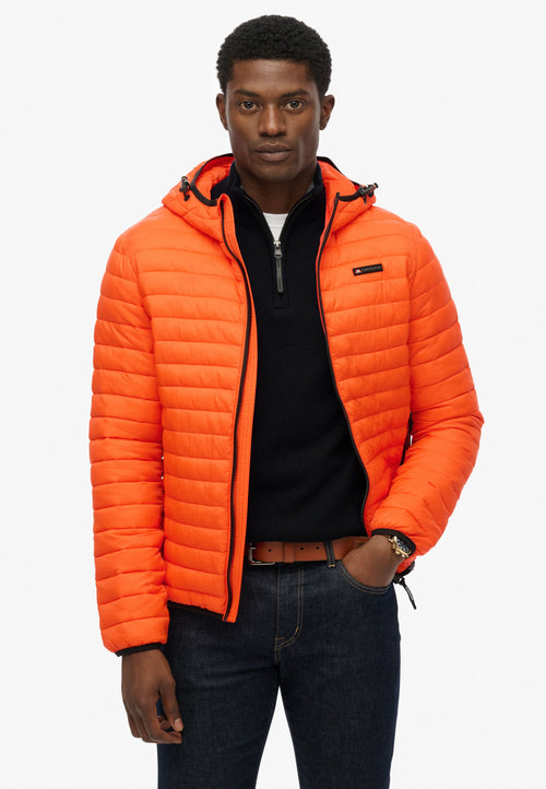 Jacheta down Superdry Hooded Fuji Lite