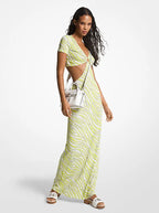 Rochie Michael Kors Zebra O-Ring Maxi