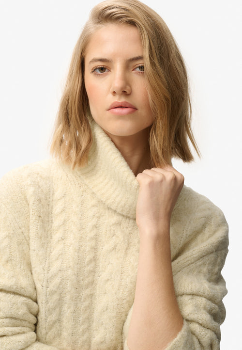 Bluza Superdry Cable Roll Neck Jumper