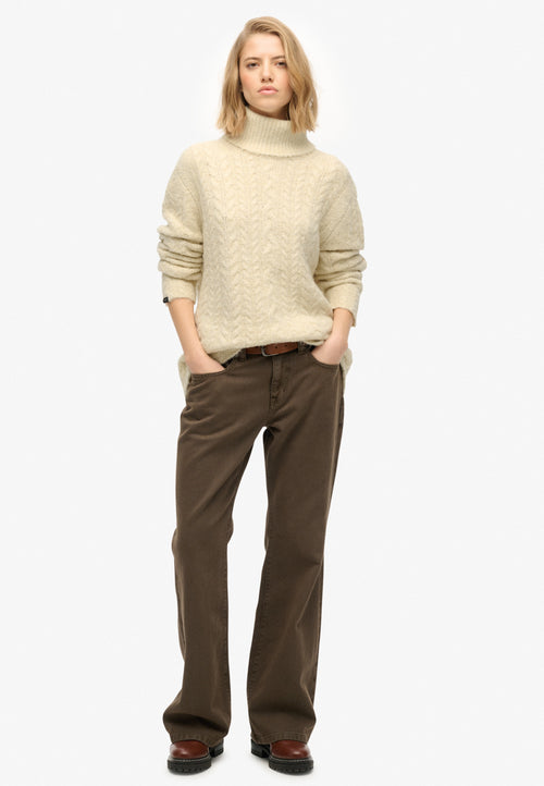 Bluza Superdry Cable Roll Neck Jumper
