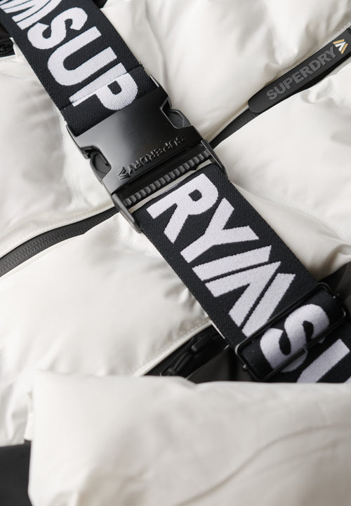 Jacheta down Superdry Luxe Belted Ski Padded