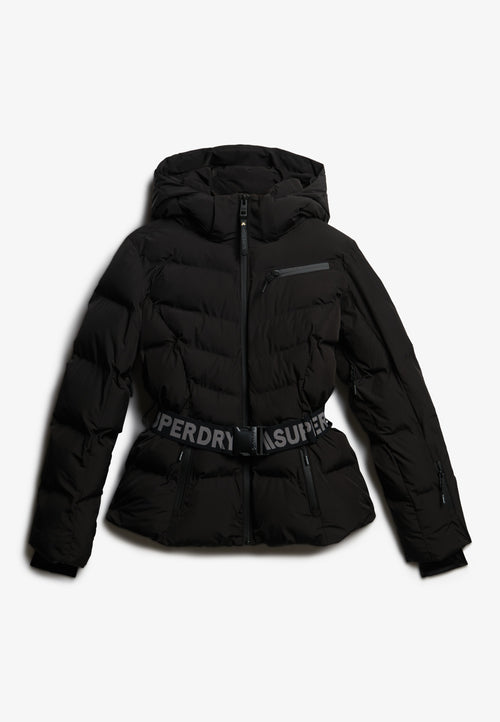 Jacheta down Superdry Luxe Belted Ski Padded