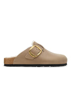 Saboti Birkenstock Boston Bb Shearling Leoi Tabacco