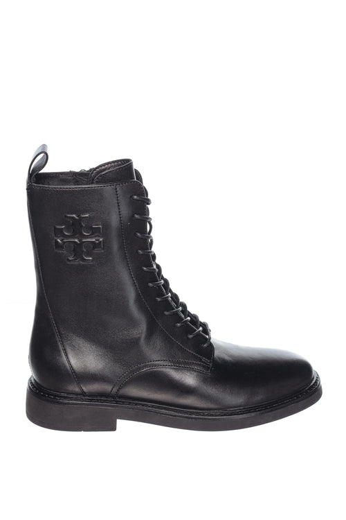 Gheata Tory Burch Double T Combat Boot