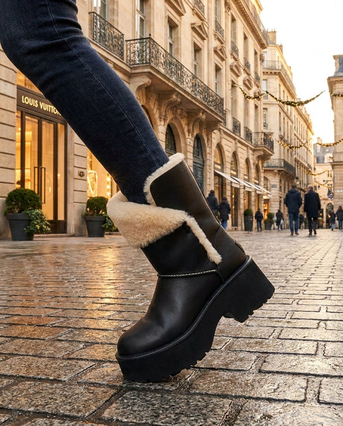 Gheata UGG New Heights Cuff Lthr (image 1/6)