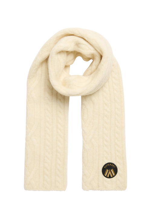 Esarfa Superdry Cable Luxe Knit