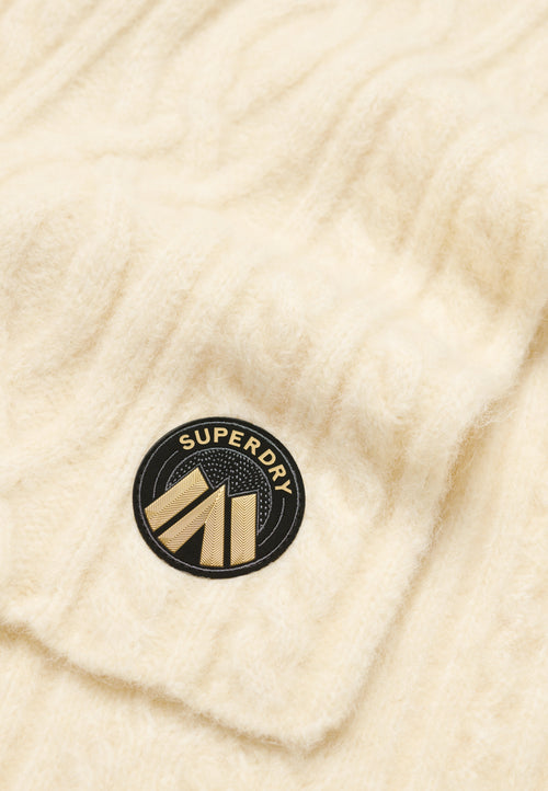 Esarfa Superdry Cable Luxe Knit