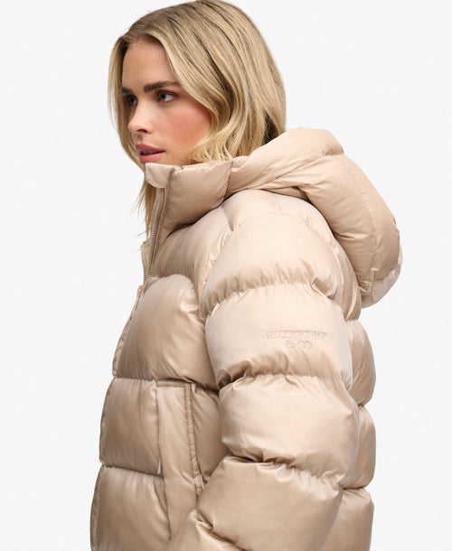 Jacheta Superdry Hooded Shine Puffer