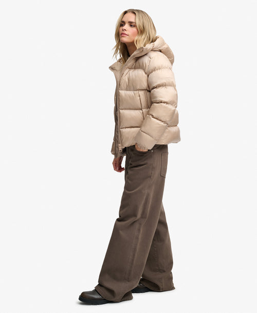 Jacheta Superdry Hooded Shine Puffer