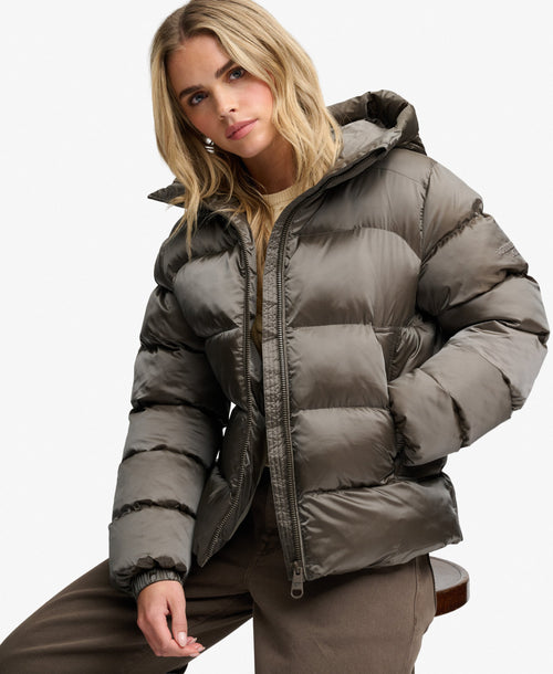 Jacheta Superdry Hooded Shine Puffer