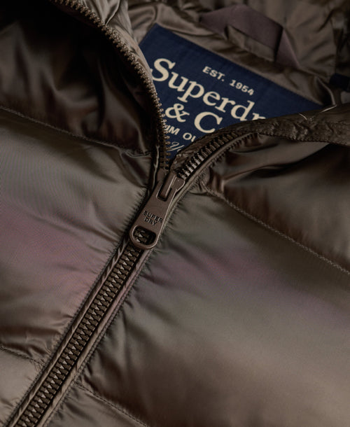 Jacheta Superdry Hooded Shine Puffer