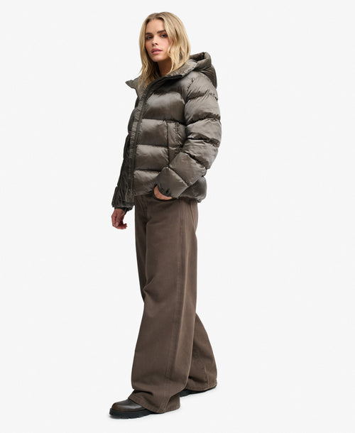 Jacheta Superdry Hooded Shine Puffer