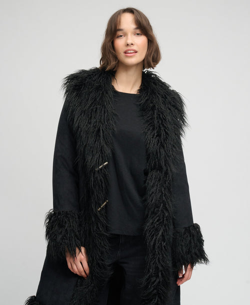 Palton Superdry Long Afghan