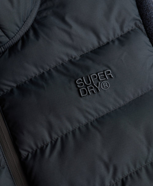 Jacheta Superdry Hooded Storm Knit Hybrid