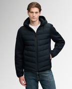 Jacheta Superdry Hooded Storm Knit Hybrid